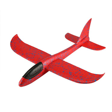 Foam Throwing Glider Airplane Inertia Aircraft Toy Hand Launch Airplane Model US
